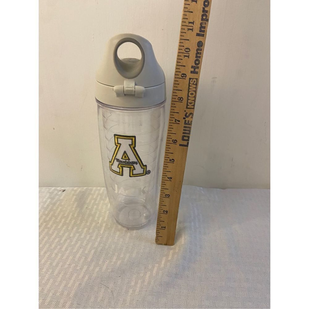 Tervis 24 oz bottle‎ lid Appalachian State University  "Jack” name